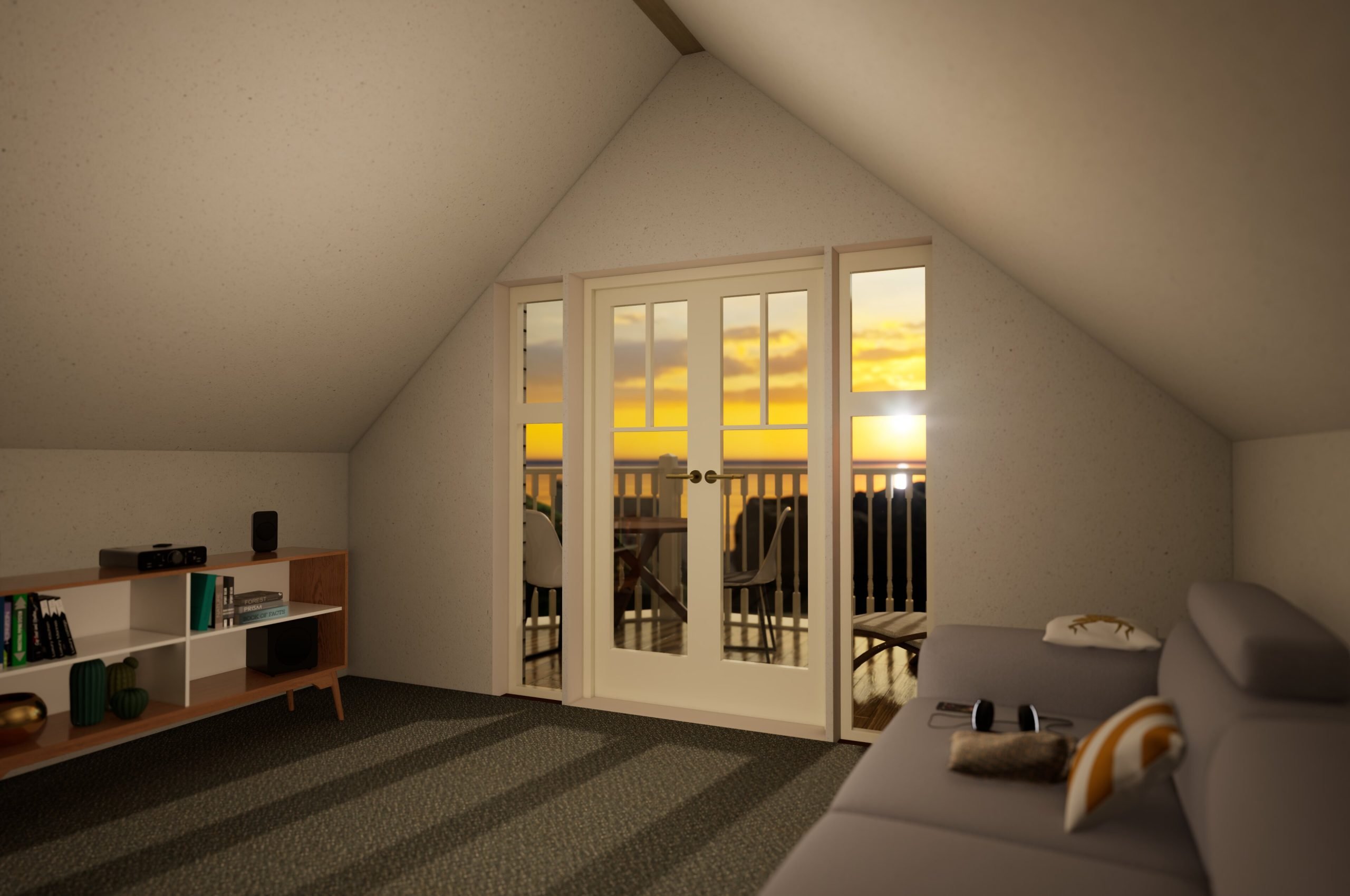 Bedroom with Terrace